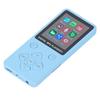 MP3 MP4 Player Bluetooth 5.0 Super Thin 1.8 Inch Color Screen 128G Expandable Memory Portable Video Music Player Blue