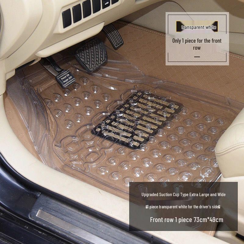 Экологичный Прозрачный Нескользящий Водонепроницаемый Коврик для Пола Автомобиля