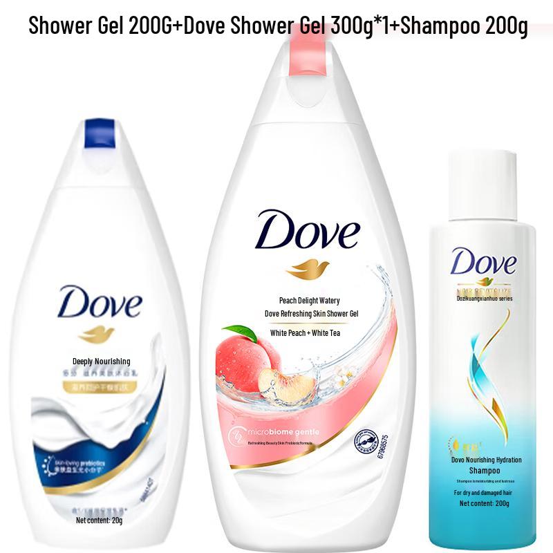 DOVE Набор для душа и ухода за волосами