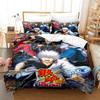 Fashion 3D Anime With Bed Linen Collection Gintama Bedding Collection Single Twin Full Queen King Size Bed Collection Adult Kid Bedroom Duvet Cover
