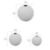Round Black Ceramic Vase Round Wrinkled Flower Pot Flower Vase Floral Accessories Flowerpot Home Decoration Accessories