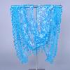 Pure Lace Color Ladies Hollow Triangle Scarf Monochrome Breathable Clothing Triangle Scarf