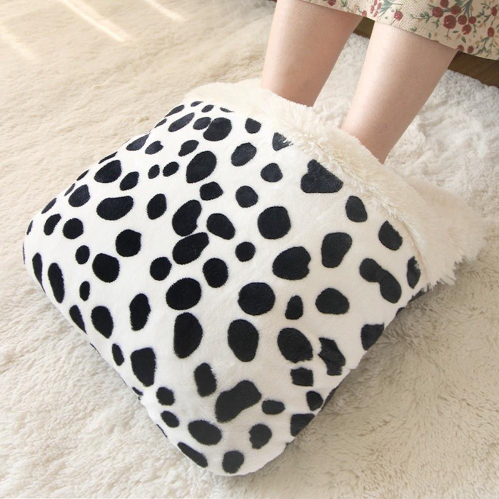 Soft Plush Foot Warming Mat Insulation Thermal Foot Mat Creative Heating Foot Pad Sleeping Comfort