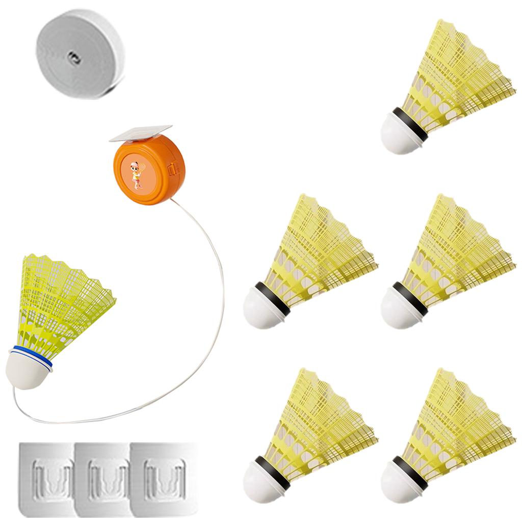 Single Player Badminton Trainer Automatic Rebound Badminton Trainer Self Practice Trainer for Beginners and Amateurs