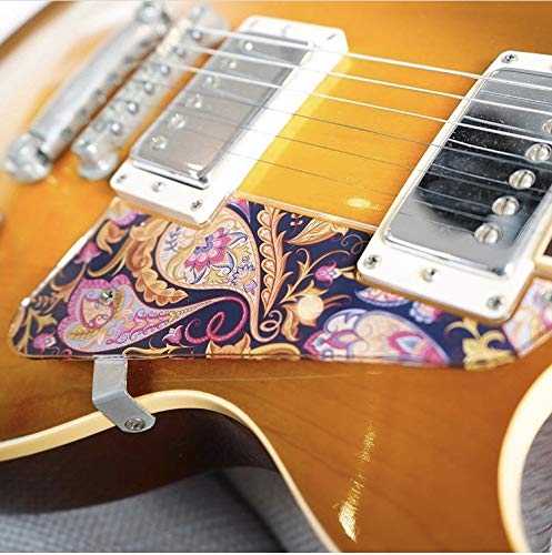 SCORELAY PICKS Акриловая накладка на гитару Les Paul [Принт Пейсли] SC-GPL004