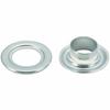 TRUSCO Double-Sided Aluminum Eyelets, 12mm, 100 Pairs, THP-A12