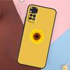 Цветочный чехол с ромашками и подсолнухами для Xiaomi Redmi Note 13 Pro 14 12 11 9 10 9S 10S 11S 12S Redmi 14C 10C 12C 13C