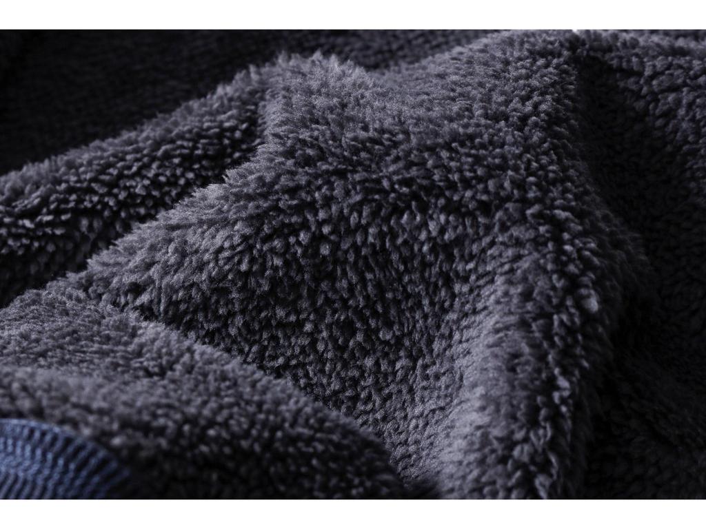 Мужская зимняя повседневная бейсбольная куртка с воротником-стойкой - флис с хлопковым бархатом, модный стиль Flight