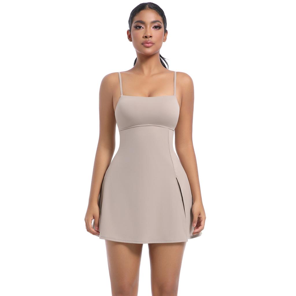 Женские высококачественные спортивные теннисные юбки, цельный спортивный костюм (Внутри шорты.) Подходит для бега/фитнеса/тенниса/тренировок/йоги/повседневного ношения