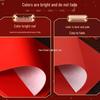Large Red Single-Sided Paper for Wedding Calligraphy: Fu Characters, Couplets, Double Happiness, Thickened Handmade Paper Cutting