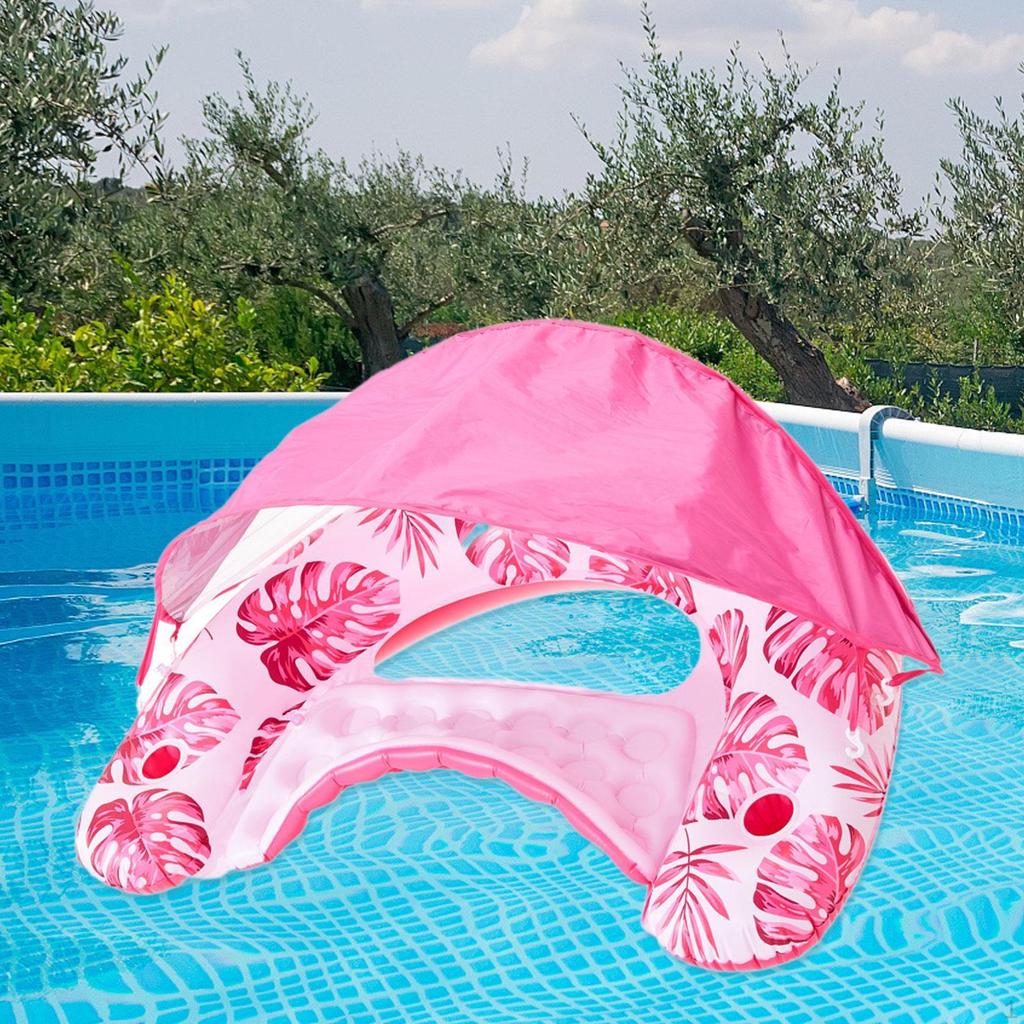 Надувной плавательный круг-труба, симпатичное кресло для бассейна, для путешествий, пляжа и улицы