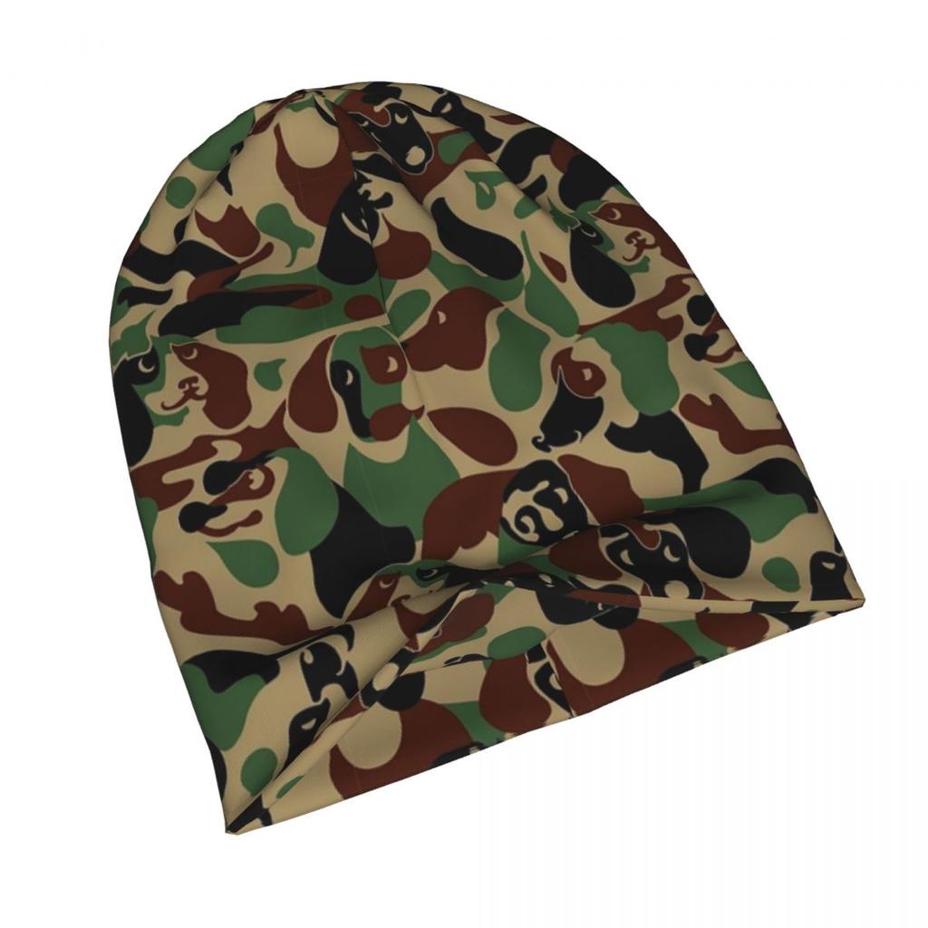 Ветрозащитный пыленепроницаемый женский камуфляжный капот с таксой и домашним животным, шапки, всесезонные шапки для мужчин