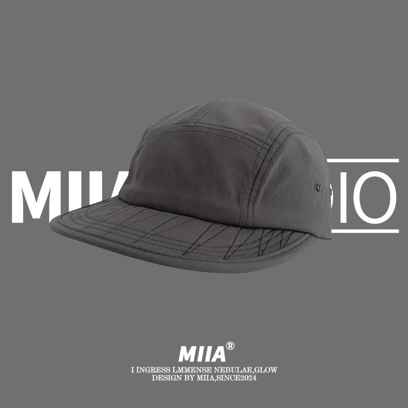 Корейская ретро-бейсболка из 5 панелей, быстросохнущая, унисекс, летняя, легкая и дышащая, модная, универсальная, с плоскими полями, в стиле хип-хоп