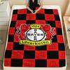 1Pc Bayer 04 Leverkusen Print Flannel Blanket High Quality Warm Comfortable Cover for All Seasons Perfect for Gifts Home Decor