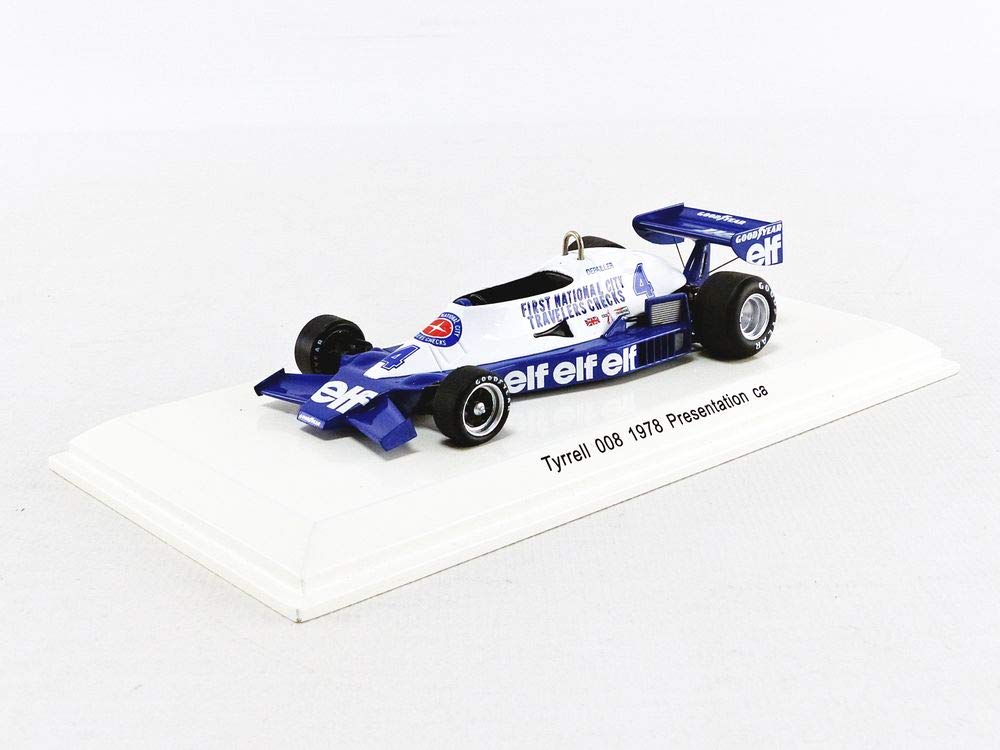 Reve Tyrrell 008 Презентационный автомобиль 1978 года Готовая модель 1/43
