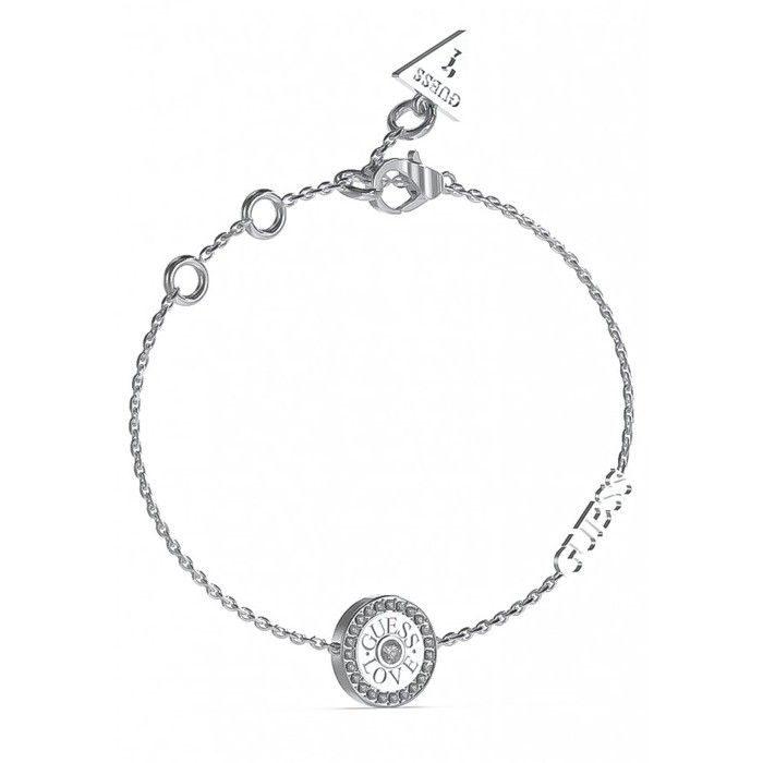 Bracelet - GUESS - Love Guess Mini - Argenté - Métal - Réglable