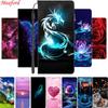 Чехол-книжка с магнитом и рисунком цветов для Tecno Spark 8C, Чехол-кошелек для Tecno Spark Go 2022 Spark 8C 8P, Чехол-обложка 8 C P Coque