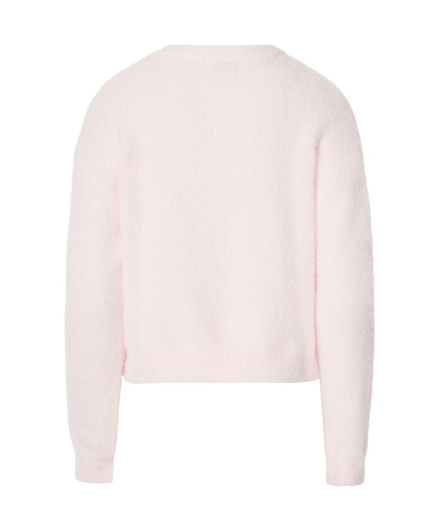 ZEROPLANET 07 Graphic Hairy Sweatshirt [Pink]