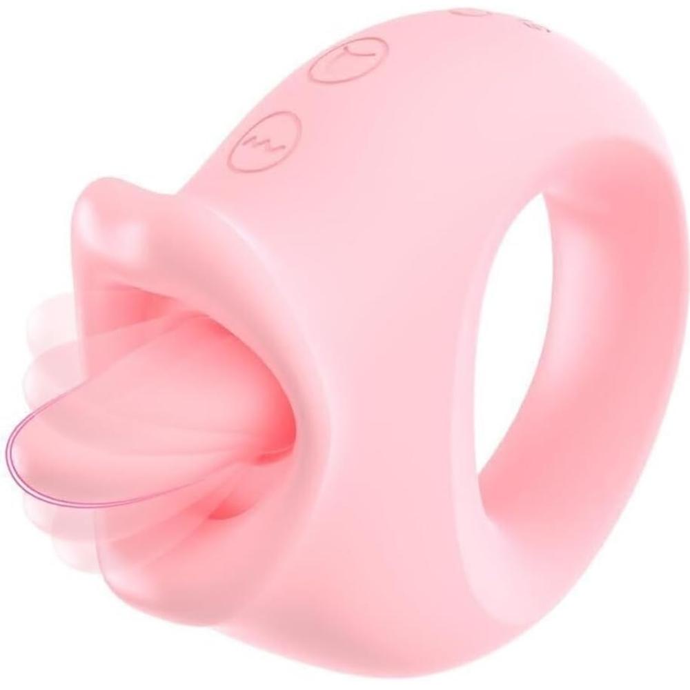 Tongue Licking Swing G-Spot Vibrator for Women Powerful Clit Clitoral Nipples Stimulator Female Vagina Massager Erotic Sex Toys
