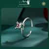 Everlove Кольцо открытое из стерлингового серебра s925 с родиевым покрытием для женщин