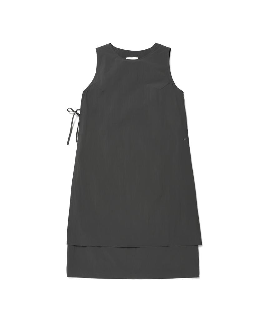 SNOWPEAK APPAREL Легкое женское платье-безрукавка из таслана (S26Mwlop57) Деревенский хаки