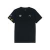 Li Ning Customizable Training Series Quick-Dry Breathable Elastic Ice Silk Sports Short Sleeve T-Shirt Unisex Tops Black ATSS463-1(TEAM702-3.4.19)