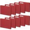 KOKUYO File Individual Folder NEOS A4 30mm Binding 10 Books Carmine Red 3-side A4P-NEF30RX10