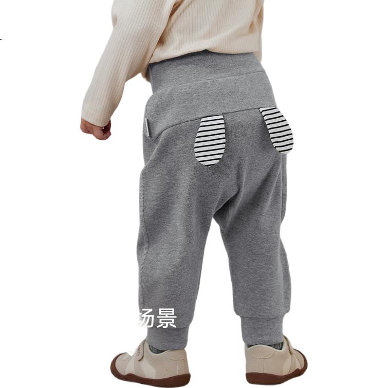 Babylove Baby Loose Fit Diaper Pants Spring Autumn Casual Jogger Pants Unisex Toddler Stylish Versatile Trousers