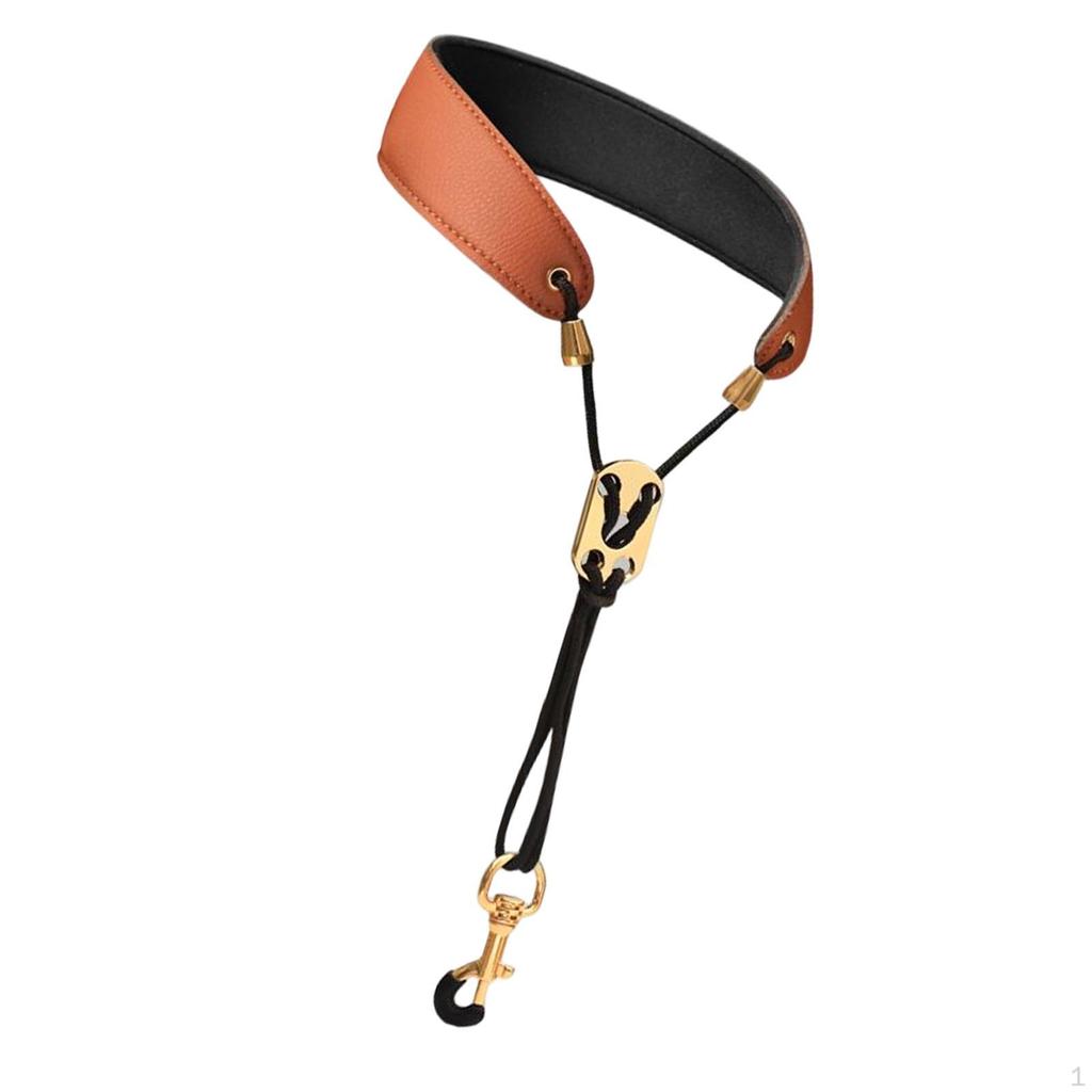 Neck Strap Accessories Padded Adjustable Length for Ophone Soprano Alto Bass Clarinet