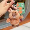 Hoodie Carrot Hugging Carrot Marmot Cartoon Plush Keychain Cute Pendant Doll