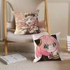 Anime Anya Personalized Pillow Cover Kids Bedroom Wild Party Decor Pillowcase Kid Birthday Shower Gift