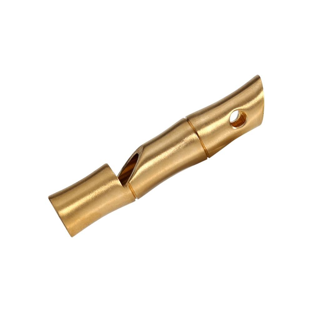 Lightweight Safety Whistles Brass Signal Whistle Durable Survival Whistle Camping Hiking