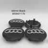 4 шт. 3D для Audi 60 мм 61 мм 68 мм 69 мм 135 мм Значок автомобиля Заглушки ступицы колеса Наклейки Декоративные накладки Стайлинг аксессуары