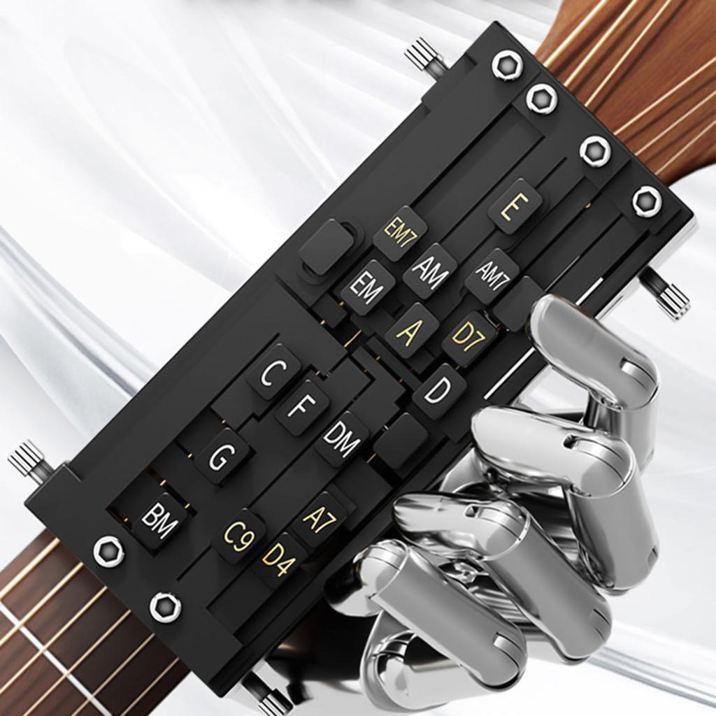 Система обучения аккордам для гитары, тренажер для аккордов для гитары, набор инструментов для игры на гитаре и пения, подходящий для легкого переключения аккордов