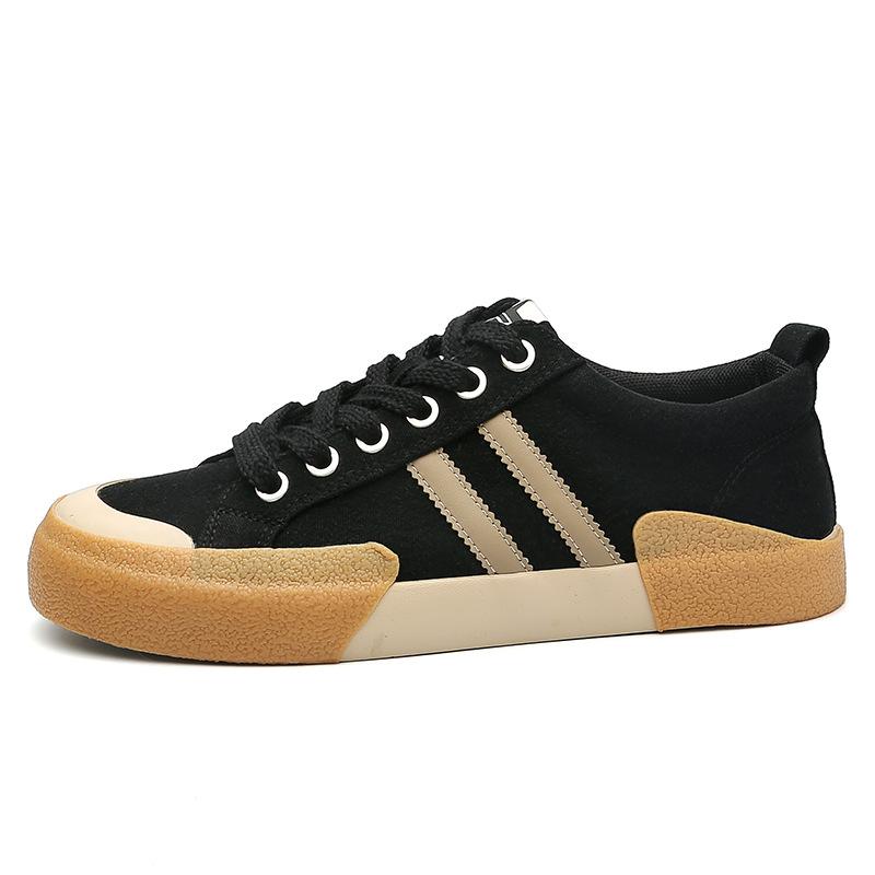 Весенние новые мужские туфли корейского дизайна Niche повседневные мужские парусиновые туфли низкие туфли на плоской подошве со шнуровкой мужские