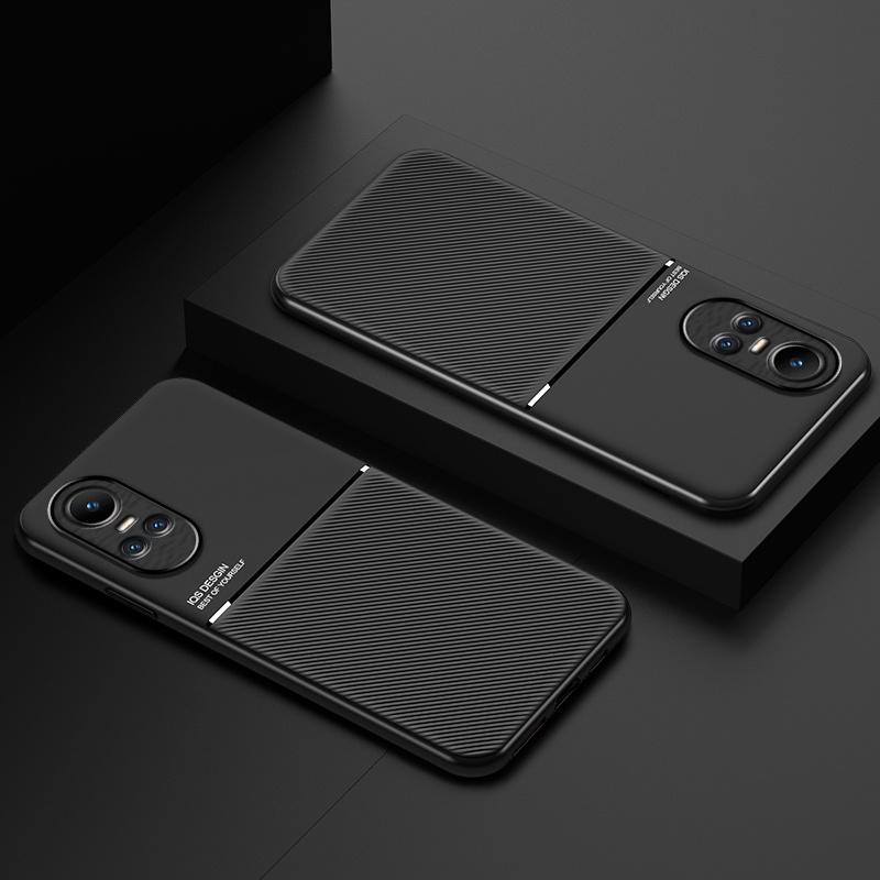 Для OPPO Reno 10 5G CPH2531 чехол роскошная текстура мягкие магнитные чехлы для телефонов для Oppo Reno10 Pro Global 2023 CPH2525 задняя крышка