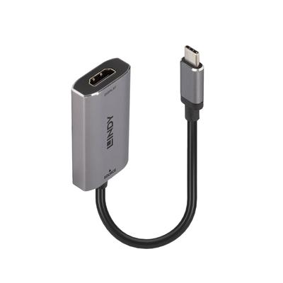 LINDY Активный адаптер USB 3.1 Type-C на HDMI 2.1 8K HDR (Номер модели: 43327)