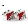 1 Pair Cuff Button Men's Fashion Jewelry Party Decor Alloy Business Shirt Cufflinks Wedding