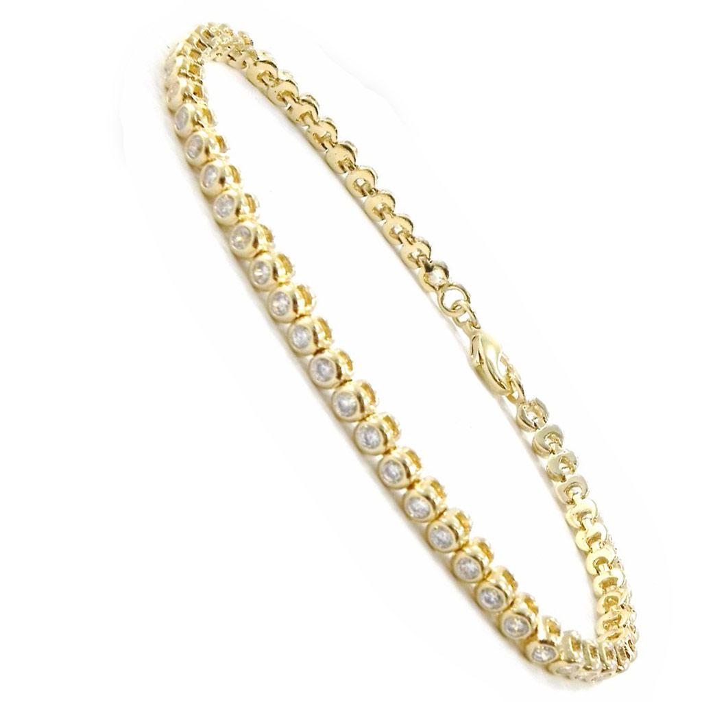 Les Trésors De Lily [F6724] - Браслет «Богиня» из белого золота.