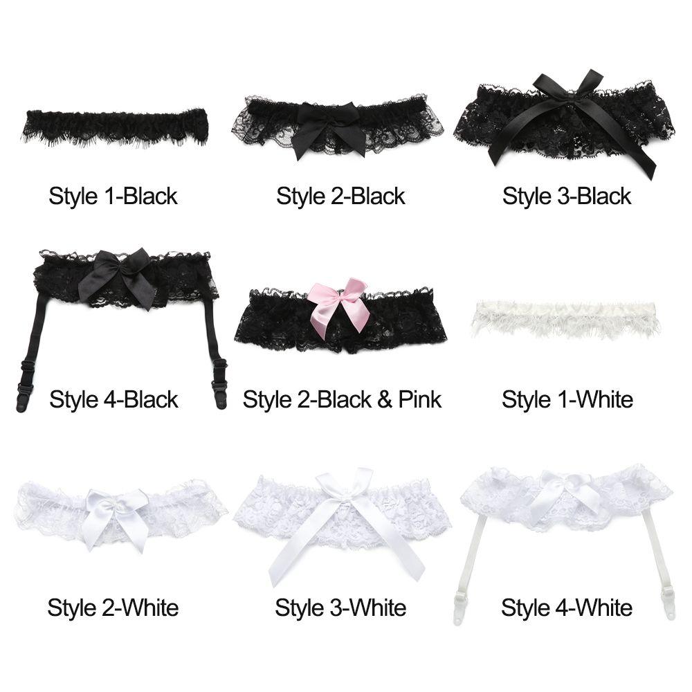 1pcs Party Accessories Belt Bowknot Lace Bride Garter Bridal Leg Garter Thigh Ring Leg Ring