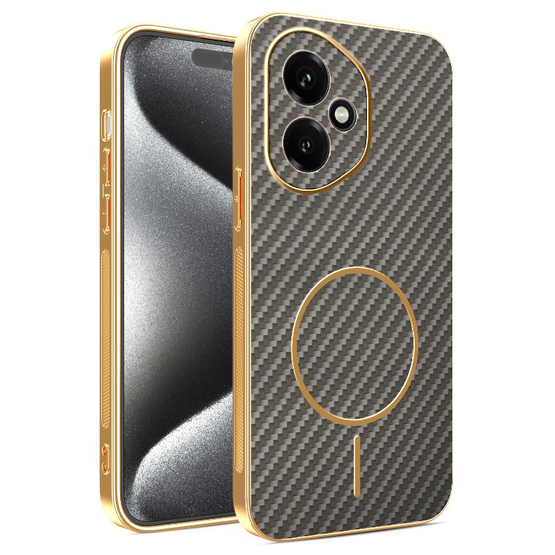 Чехол для Honor 400 Pro Lite Новый Гальванический Кевларовый Магнитный Матовый Чехол для Honor 400 Pro 5G Противоударный Бампер Funda