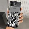 Чехол для телефона Jujutsus Fushiguro Toji из жесткого ПК для Samsung Galaxy Z Flip 7 6 5 4 3 Черный ZFlip7 ZFlip6 Flip5 Flip4 Flip3 5G Печать Co
