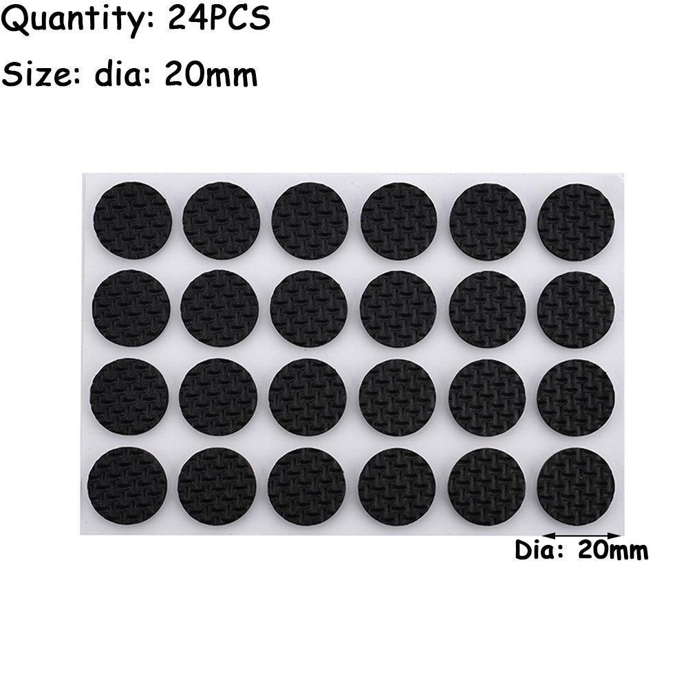 Soft Self-adhesive Table Bumper Floor Protector Anti-slip Mat Furniture Leg Pads Anti Noisy