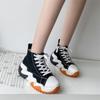 Autumn and Winter Footwear Comfortable and Light Large Size Platform and High-top Women's Sports Shoes.