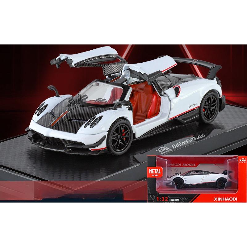 Pagani Huayra 1/32 литая спортивная модель автомобиля со звуком и светом, коллекционная игрушечная гоночная машина