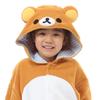 SAZAC Rilakkuma Fleece Kigurumi for Children, Size 110 (RAX004F)