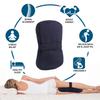 Side Sleeping Leg Pillow, Soft and Comfortable, for Sofa & Bed Sleep, Prevents Leg Rubbing, Side Sleeper Sciatica Relief Pillow