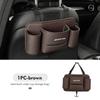 CSF1   Car Hanging Seat Back Tissue Water Cup Holder Accessories For Mercedes Benz AMG A B C E S G Class A180 CLK CLA GLE GLC W212 C200