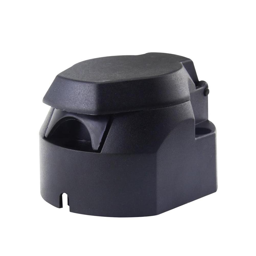 7/13 Pin Euro Trailer Socket Car Accessories Caravans 13 Pole Tow Bar Towing Socket Plug 12V Electrical Connector Adapter