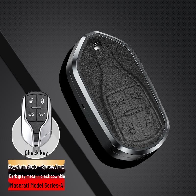 Maserati Levante/Ghibli Premium Key Cover Shell
